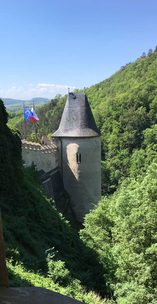 View of Karlštejn Castle